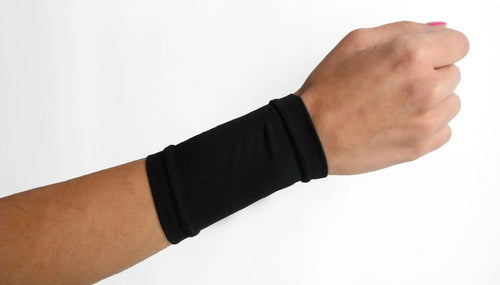 Black Tattoo Cover Up Sleeves 4" Wrist - Unisex - Tat Jacket