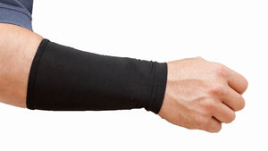 Black Tattoo Cover Up Sleeves 8" Forearm - Unisex - Tat Jacket